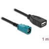 Delock Kabelis HSD Z Stecker zu USB 2.0 Typ-A Buchse 1 m