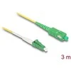 Delock Kabelis Lichtwellenleiter LC-APC zu SC-APC Simplex Singlemode OS2 3 m