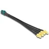 DELOCK Kabelis Mini FAKRA Z Buchse quad zu 4 x SMA Buchse A-Typ