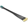 DELOCK Kabelis Mini FAKRA Z Buchse quad zu 4 x SMA Stecker