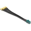 DELOCK Kabelis Mini FAKRA Z Buchse quad zu 4 x SMA Buchse A-Typ