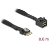 Delock Kabelis Mini SAS HD SFF-8643 zu Slim SAS SFF-8654 4i 60 cm