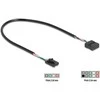 Delock Kabelis USB 2.0 Pfostenbuchse 2,54 mm 4 Pin zu USB 2.0 Pfostenbuchse 2,54 mm 10 Pin 30 cm
