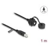 DELOCK Kabelis USB 2.0 Typ-B St zu USB 2.0 Typ-B Bu einbau