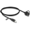 DELOCK Kabelis USB 2.0 Typ-B St zu USB 2.0 Typ-B Bu einbau