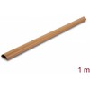 Delock DeLOCK kabelių kanalas su lipniu sluoksniu 30 x 11 mm – 1 m ilgio, medžio išvaizdos, kabelių kanalas, grindims, Polivinilchloridas (PVC), Rudas