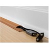 Delock DeLOCK kabelių kanalas su lipniu sluoksniu 30 x 11 mm – 1 m ilgio, medžio išvaizdos, kabelių kanalas, grindims, Polivinilchloridas (PVC), Rudas