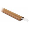 Delock DeLOCK kabelių kanalas su lipniu sluoksniu 30 x 11 mm – 1 m ilgio, medžio išvaizdos, kabelių kanalas, grindims, Polivinilchloridas (PVC), Rudas