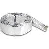 Delock Kabelschlauch aus Glasfasergeflecht und Aliuminio 2 m x 20 mm