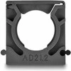 Delock Kabelschlauchhalter mit Verschlussclip 21,2 mm 4 Stück juodas