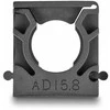 Delock Kabelschlauchhalter mit Verschlussclip 15,8 mm 8 Stück juodas
