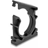 Delock Kabelschlauchhalter mit Verschlussclip 34,5 mm 4 Stück juodas