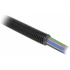 „DeLOCK“ kabelio apsauginė mova 1 m x 34,5 mm, juoda, juoda, plastikinė, 1 vnt., 3,45 cm, 1000 mm