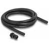Delock Kabelschutzschlauch 2 m x 10 mm mit 2 x PG7 Schlauchverschraubung Set juodas