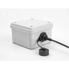 Delock Kabelverbinder RJ12 Buchse zu RJ12 Buchse zum Einbau mit Verschlusskappe IP68 staub- und wasserdicht juodas