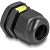 Delock Kabelverschraubung M20 mit Belüftung IP68 staub- und wasserdicht juodas 2 vnt.