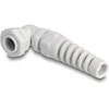 Delock Kabelverschraubung mit Zugentlastung 90° gewinkelt PG9 grau