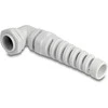 Delock Kabelverschraubung mit Zugentlastung 90° gewinkelt PG16 grau