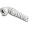 Delock Kabelverschraubung mit Zugentlastung 90° gewinkelt PG7 grau