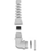 Delock Kabelverschraubung mit Zugentlastung 90° gewinkelt PG21 grau