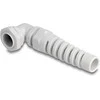 Delock Kabelverschraubung mit Zugentlastung 90° gewinkelt PG13,5 grau