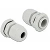 Delock 60195 - Gray - Plastic - 10 pc(s) - PG9 - 8 mm - IP68