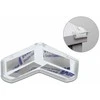 Delock Kantenschutz selbstklebend 40 x 40 x 13 mm transparent