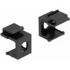 Delock Keystone Abdeckung juodas mit 8,0 mm Durchführung +Hex 4 Stück