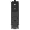 Delock Keystone Halterung 8 Port neigbar für Hutschiene oder Wandmontage