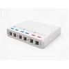 Delock Keystone Leergehäuse 6 Port für Glasfaser und Netzwerk baltas