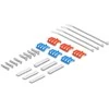 Delock Keystone Leergehäuse 6 Port für Glasfaser und Netzwerk baltas