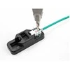 Delock Keystone LSA Set mit Auflegehalterung RJ45 / RJ11 Cat.6 juodas