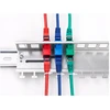 Delock Keystone Metall Halterung 12 Port für Hutschienen und Wandmontage