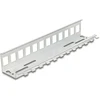 Delock Keystone Metall Halterung 12 Port für Hutschienen und Wandmontage