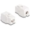Delock Keystone Modul RJ45 Buchse Cat.6A UTP 4 Stück