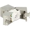 Delock Keystone RJ45 lizdas > LSA be įrankių Cat.6A