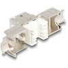Delock Keystone Modul RJ45 Buchse zu LSA Cat.6A werkzeugfrei baltas Set 10 Stück