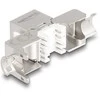 Delock Keystone Modul RJ45 Buchse zu LSA Cat.6A Slim werkzeugfrei