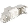 Delock Keystone Modul RJ45 Buchse zu LSA Cat.8.1 STP mit Metall Latch werkzeugfrei