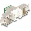 Delock Keystone Modul RJ45 Buchse zu LSA Cat.6A werkzeugfrei grün Set 10 Stück