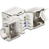 Delock Keystone Modul RJ45 Buchse zu LSA Cat.6A mit Metall Latch werkzeugfrei 90° winkelbar geschirmt