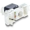 Delock Keystone Modul RJ45 Buchse zu LSA Cat.6 UTP mit Verschlussclip und kabelbinderfrei