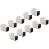 Delock Keystone Modul RJ45 Buchse zu LSA Cat.6A werkzeugfrei juodas Set 10 Stück