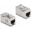 Delock Modulis Keystone RJ45 gniazdo do gniazda RJ45 Cat.6A (87161)