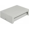 Delock Keystone Patchpanel 8 Port grau