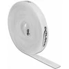 Delock Velcro tape on roll L 5 m x W 15 mm baltas - Mounting tape - Baltas - 5 m - 15 mm