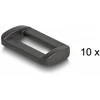Delock Klettband auf Rolle mit Schlaufe L 3 m x B 20 mm juodas