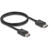Delock Koaxiales DisplayPort Kabelis 16K 60 Hz 80 Gbps 1 m
