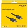 Delock Koaxiales DisplayPort Kabelis 16K 60 Hz 80 Gbps 1 m