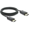 Delock Koaxiales DisplayPort Kabelis 8K 60 Hz mit Geflechtmantel 2 m